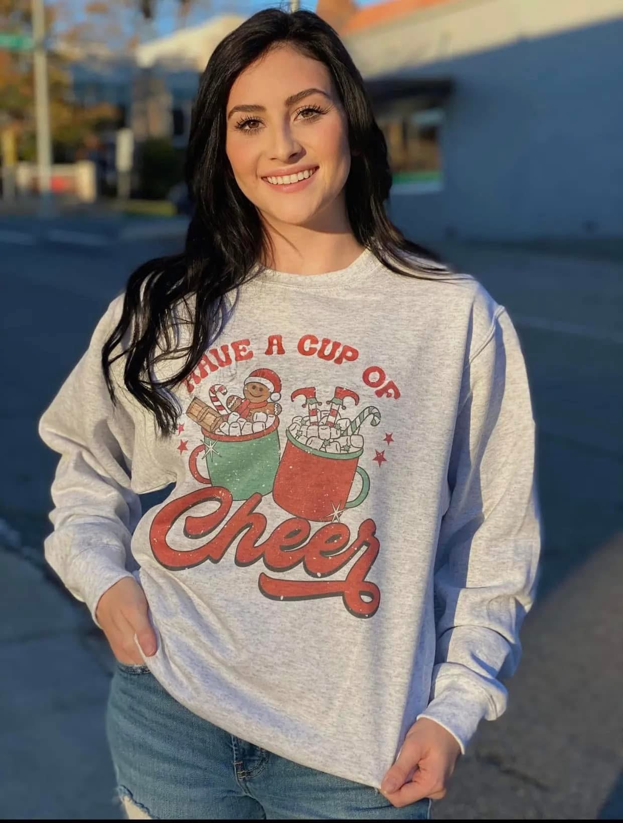 Have a cup of cheer crewneck