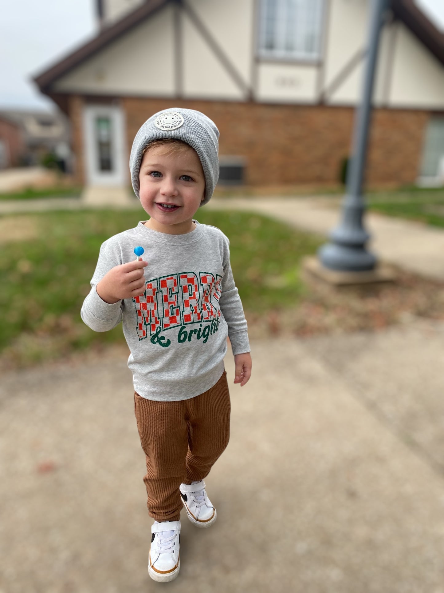 Merry & Bright | Long Sleeve Tee